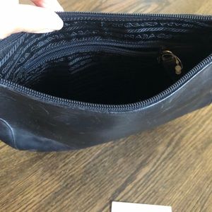 Prada Bags - Vintage Prada bag, black with bone handle Prada Bags - Vintage Prada bag, black with bone handle